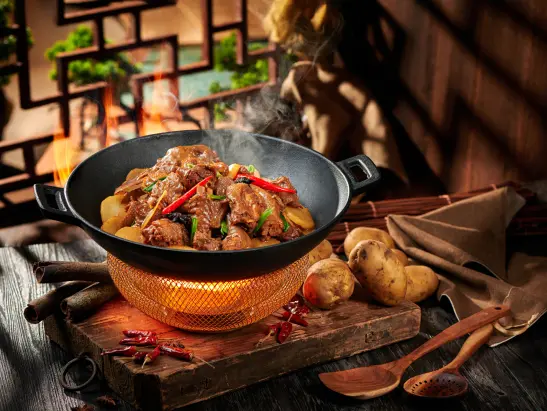 Bei Shan Lou - Stewed Goose in Iron Pot
